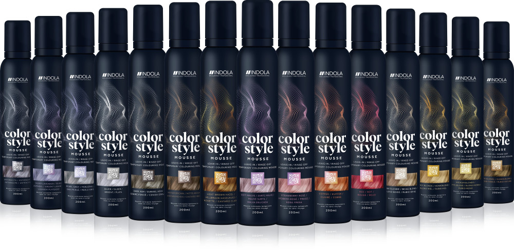 INDOLA Color Style Mousse Medium Blonde 200 ml