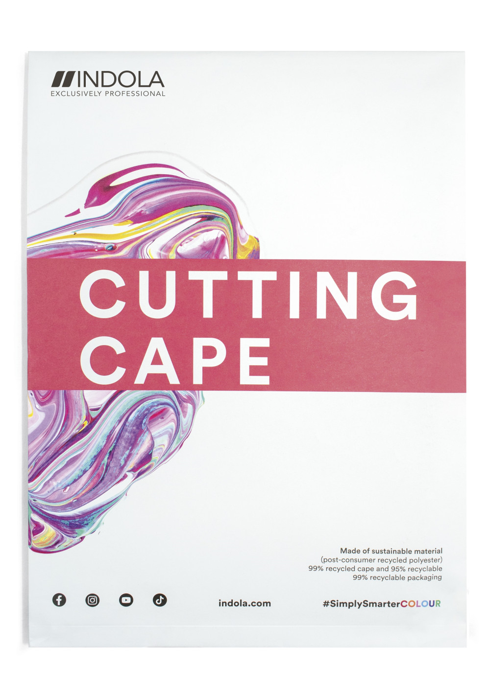 INDOLA Cutting cape, beterítőkendő