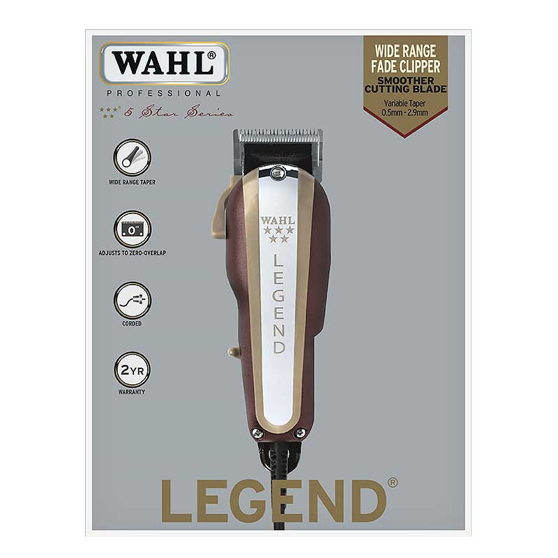 WAHL LEGEND Hajvágógép  5* fekete/piros