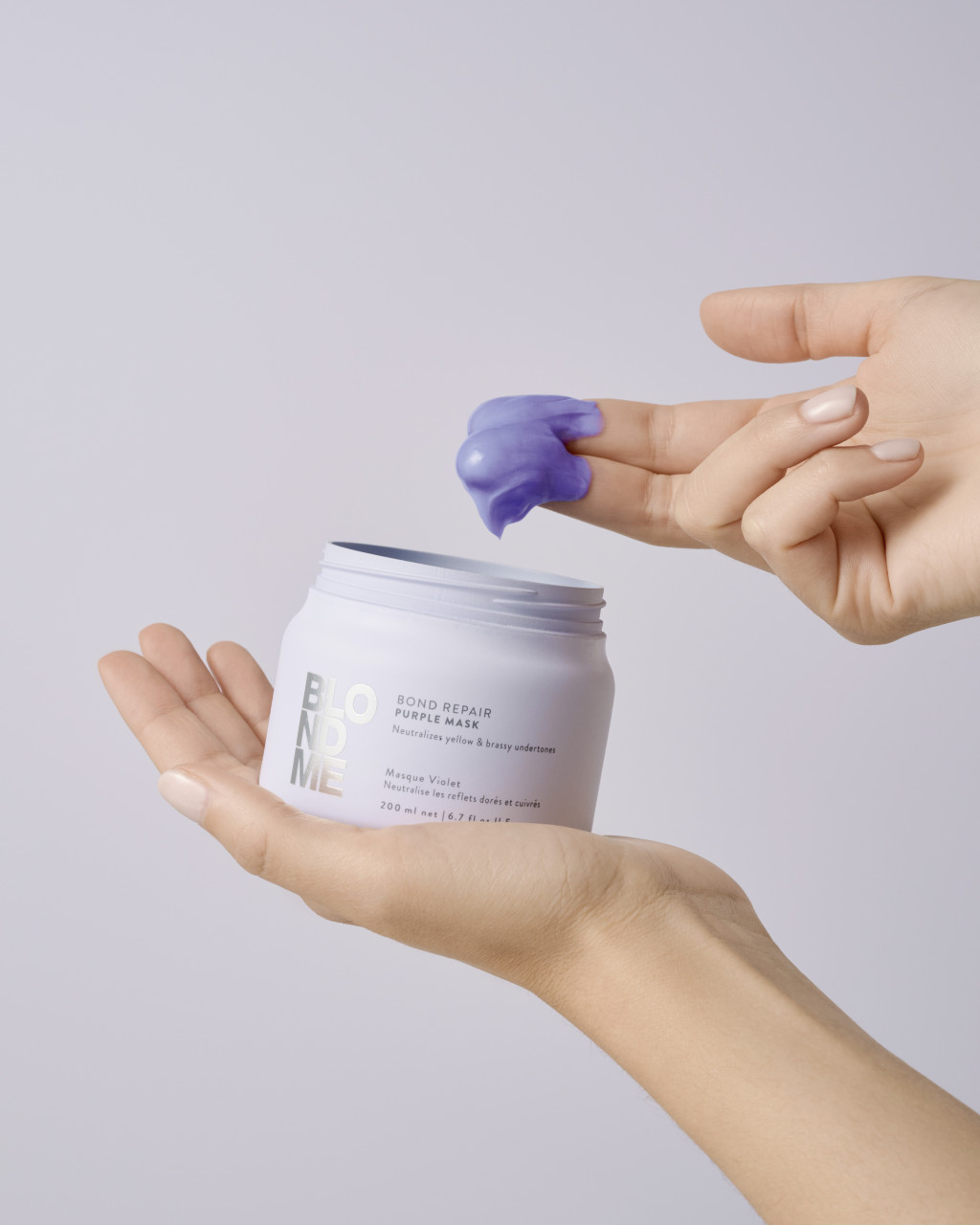 BLONDME Purple Hamvasító Hajpakolás 200 ml
