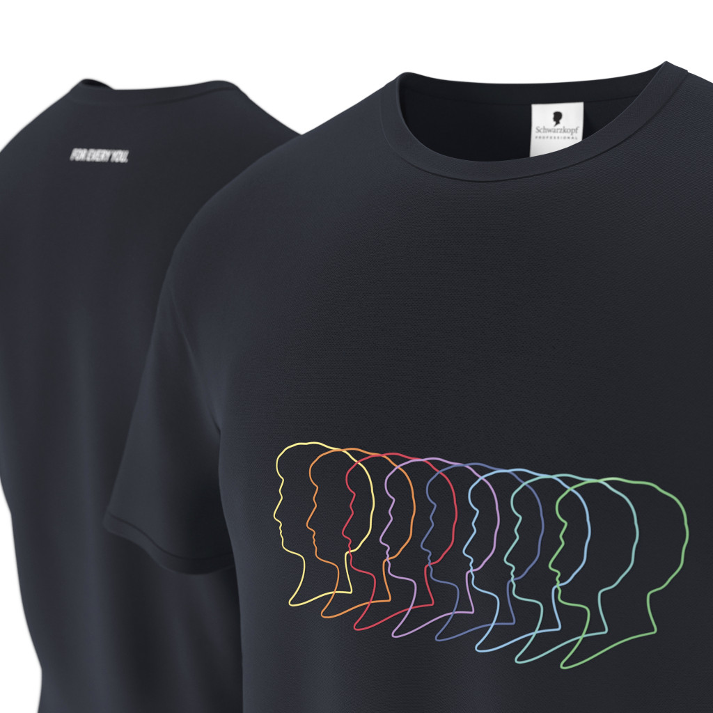 Schwarzkopf Professional póló unisex S/M