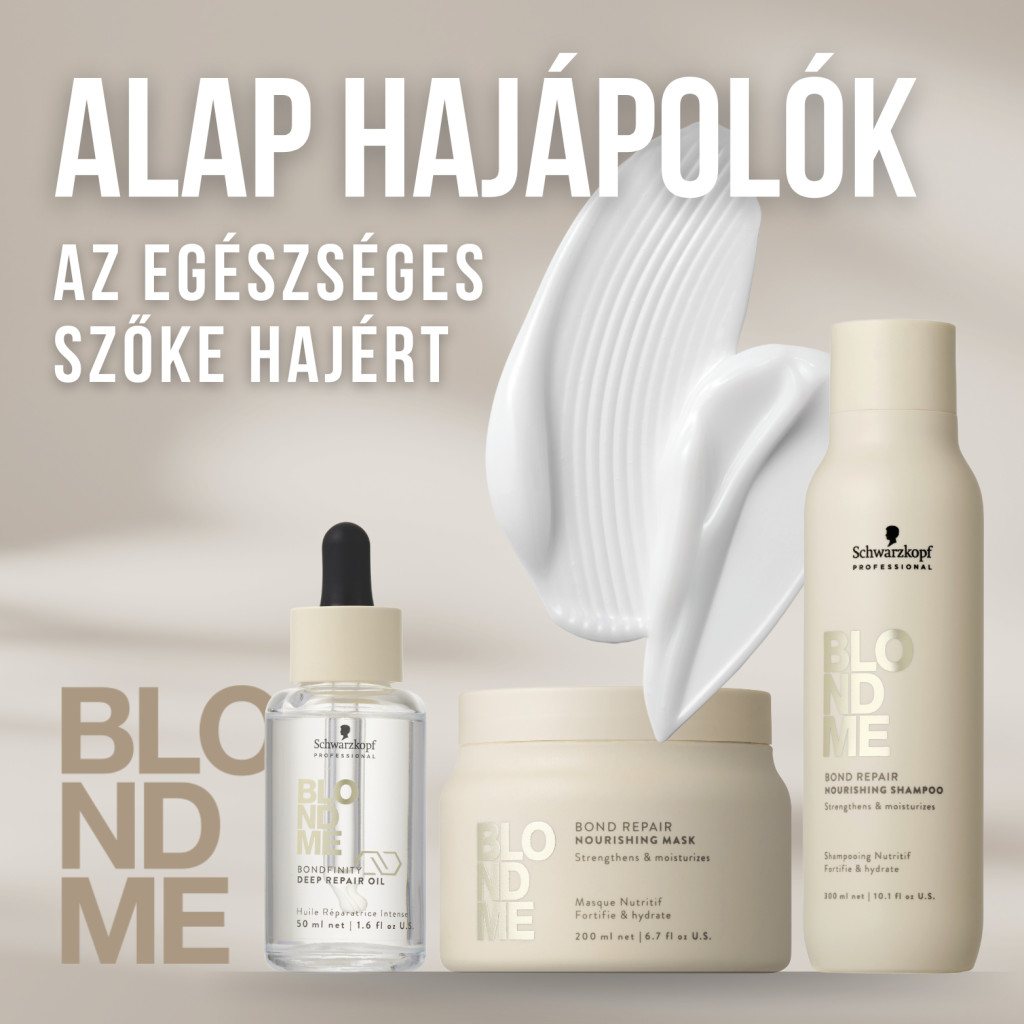 BLONDME Alap hajápolók az egészséges szőke hajért