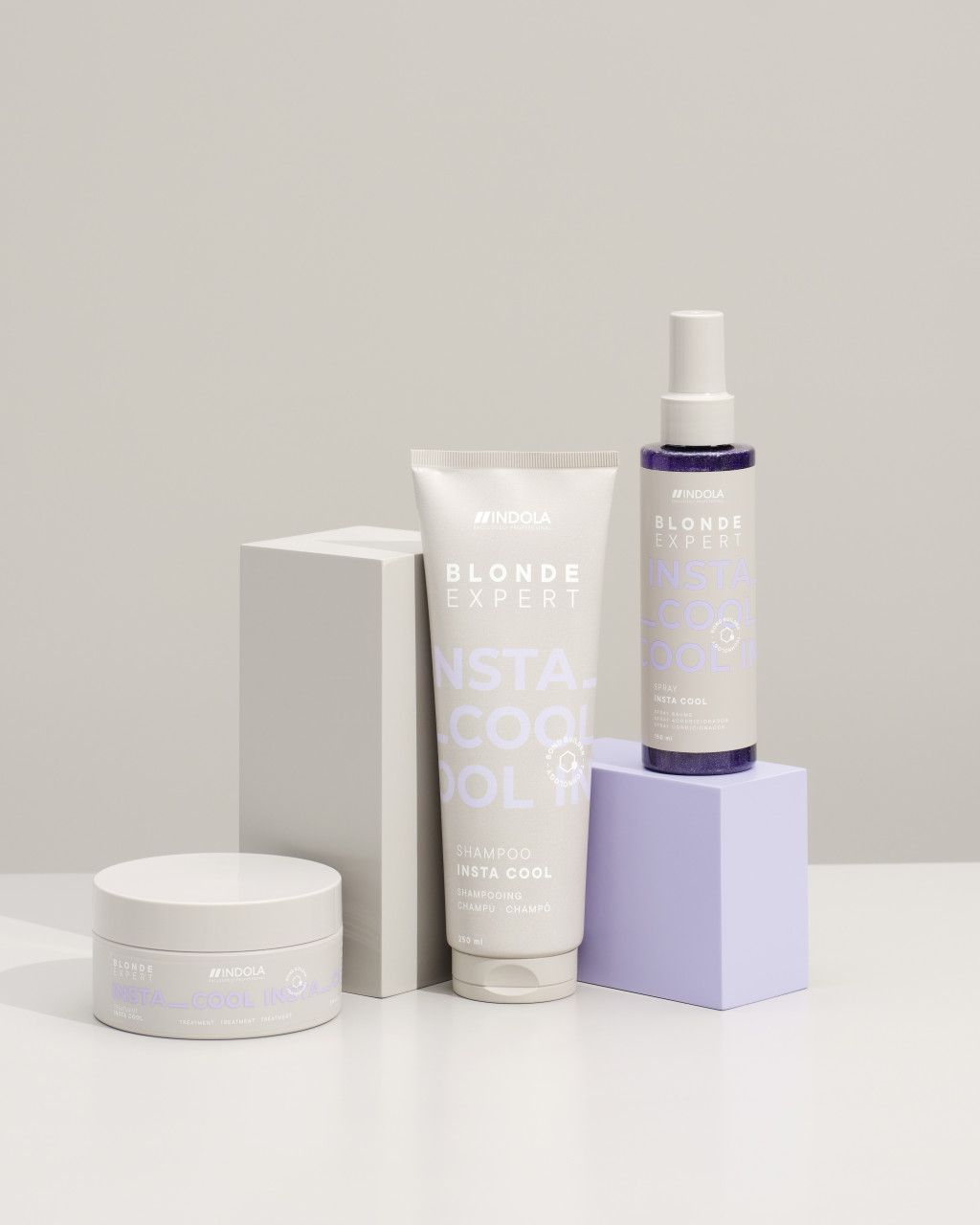 Indola Blonde Expert InstaCool hajpakolás 200 ml
