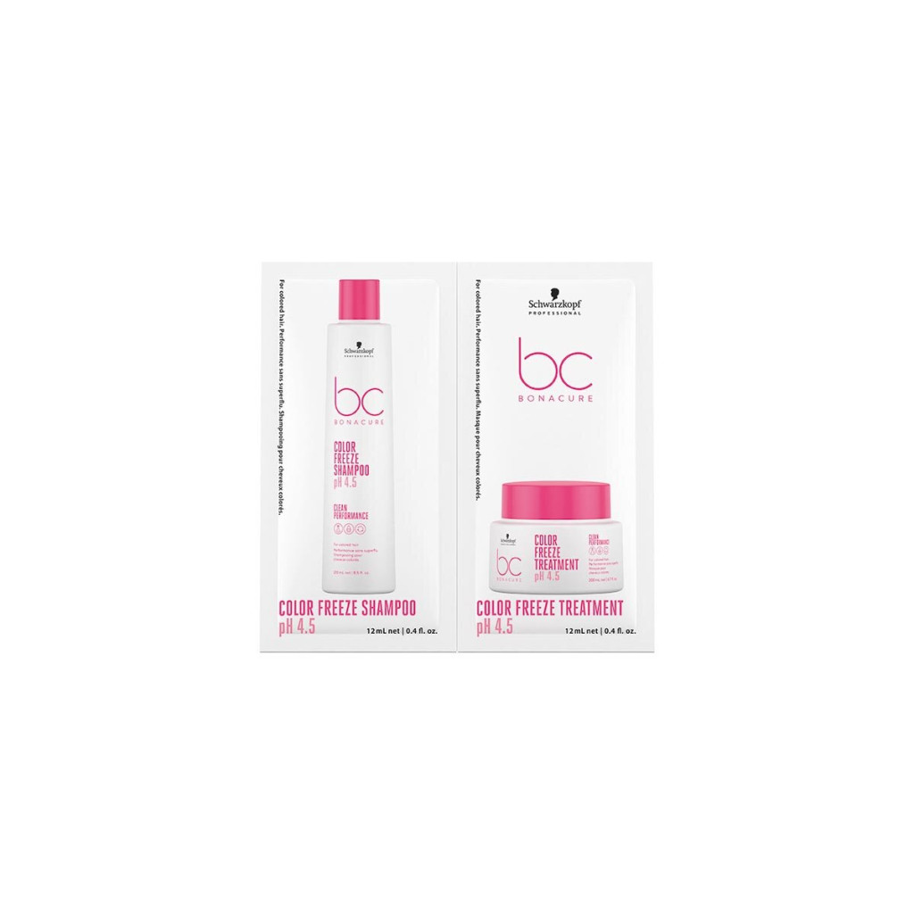 BC Bonacure Color Freeze  Sampon + Pakolás Sachet 1 db