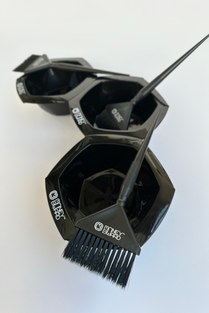 Money Board 3 db-os festőtál szett - fekete