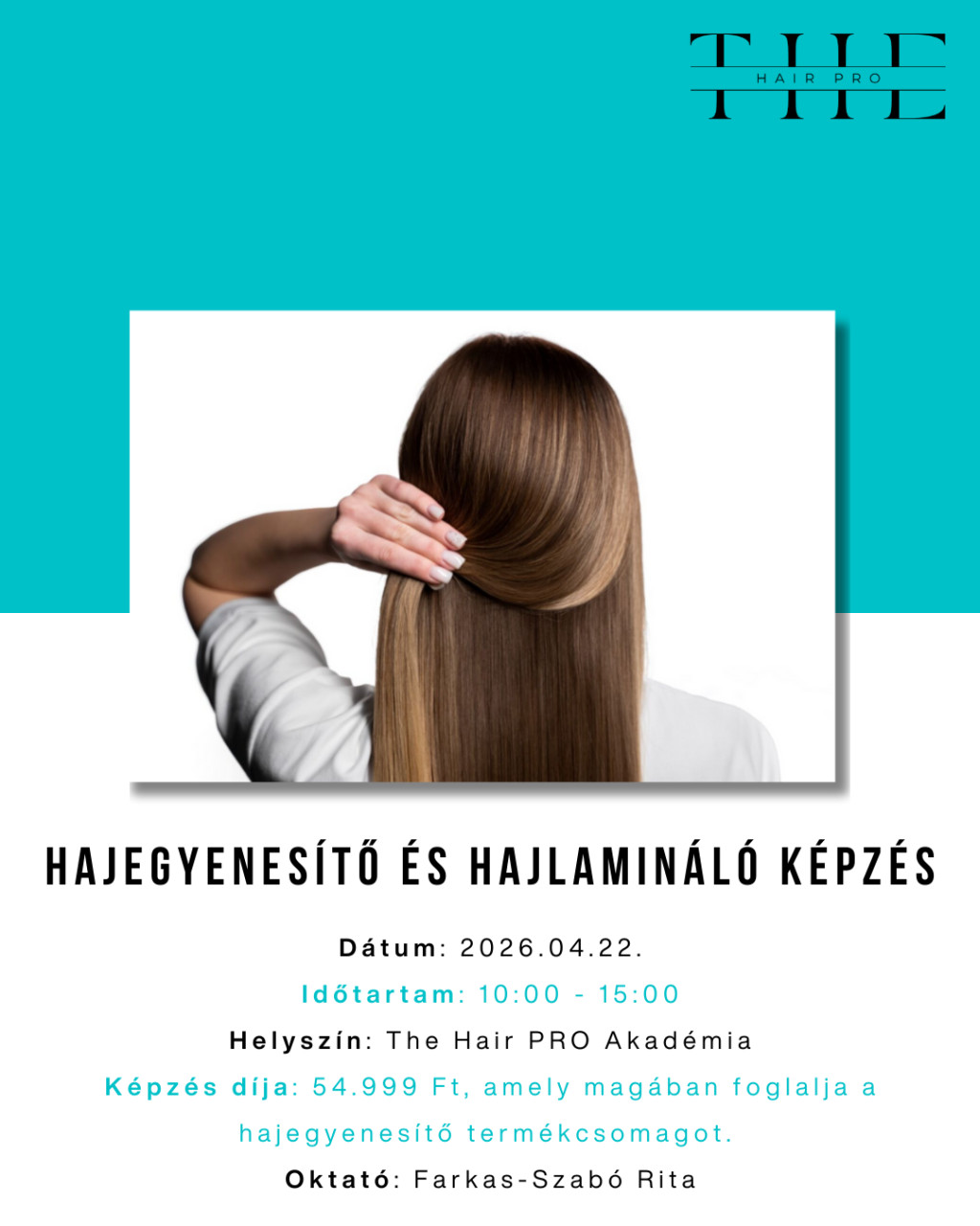 Clode Hajegyenesítő és hajlamináló képzés 2026.04.22.