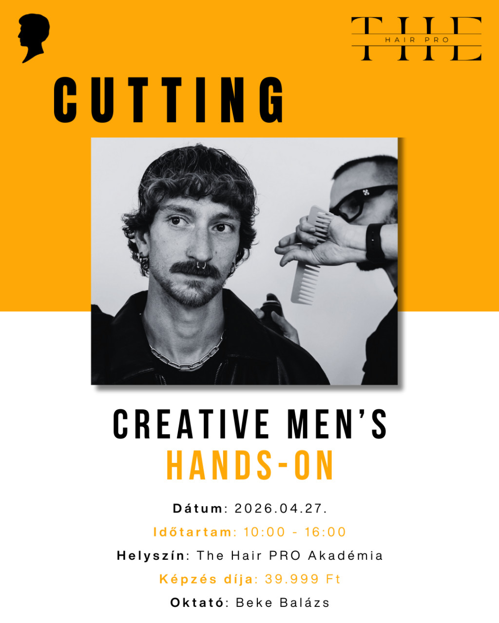 Creative Men- Haladó barbering képzés hands-on 2026.04.27.