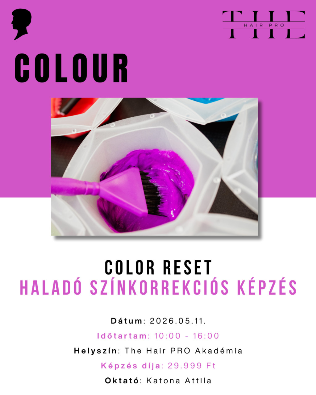Color Reset- Haladó színkorrekciós képzés 2026.05.11.