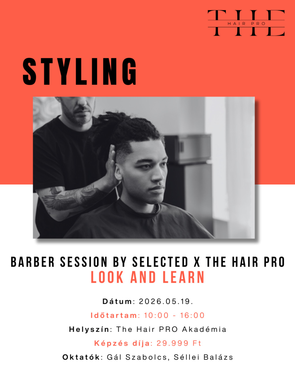 Barber Session by Selected X The Hair Pro 2026.05.19.