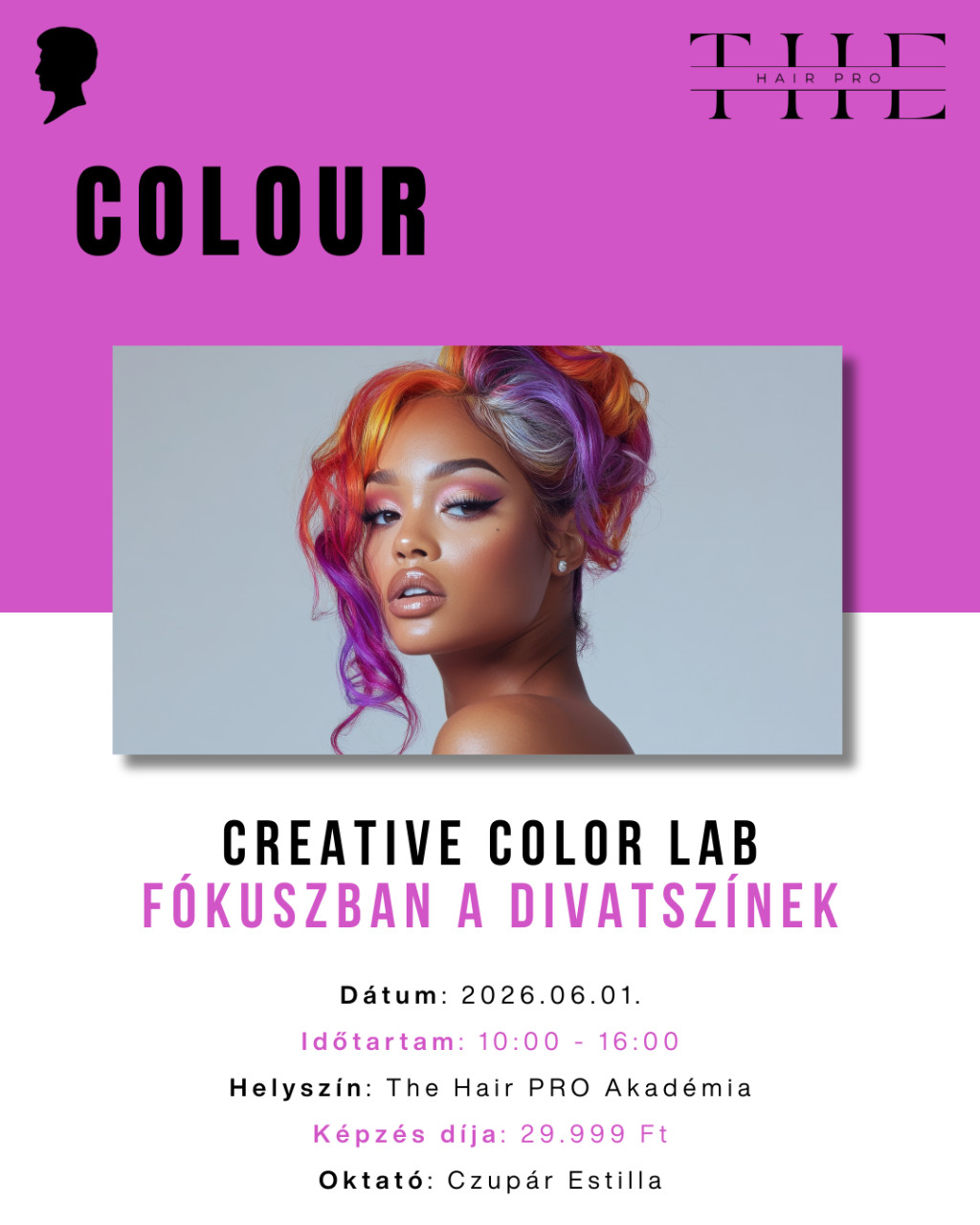 Creative Color Lab- Fókuszban a divatszínek 2026.06.01.