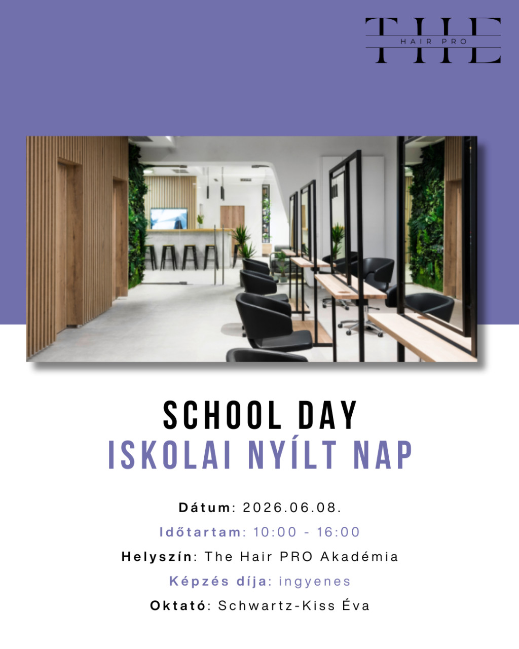 School Day- Iskolai nyílt nap  2026.06.08.