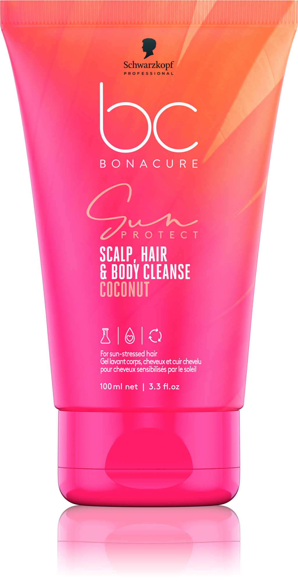 BC Bonacure Sun Protect Sampon és tusfürdő 100 ml utazó kiszerelés