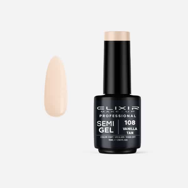 Elixir Semi Gel #108 Vanilla Tan 15 ml