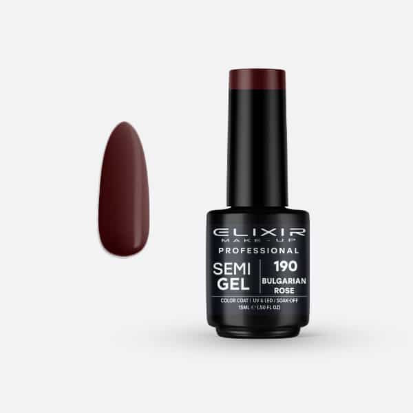 Elixir Semi Gel #190 Bulgarian Rose 15 ml