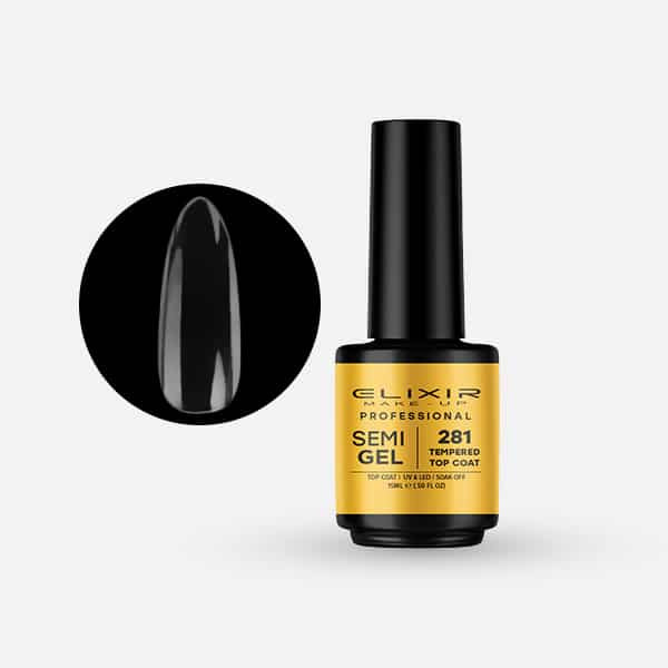 Elixir Semi Gel #281 Tempered Top Coat 15 ml