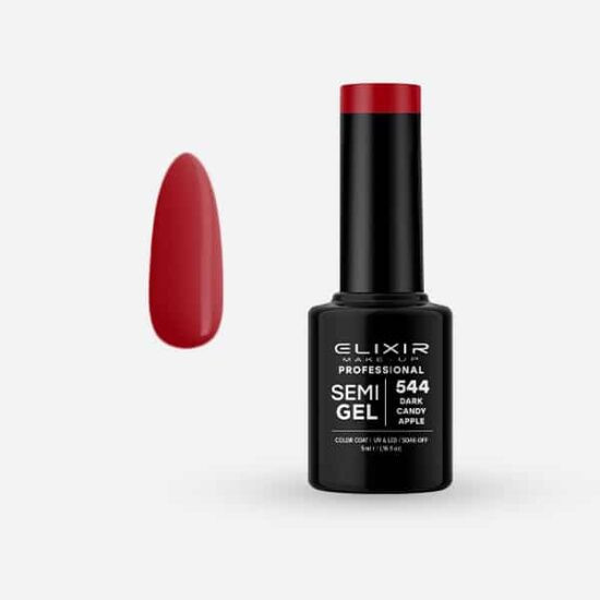 Elixir Semi Gel #544 DARK CANDY APPLE 5 ml