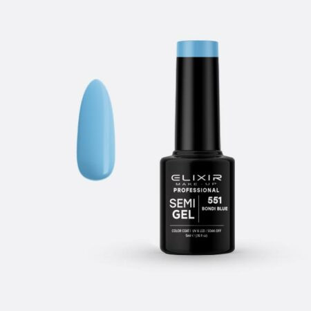 Elixir Semi Gel #551 Bondi Blue 5 ml