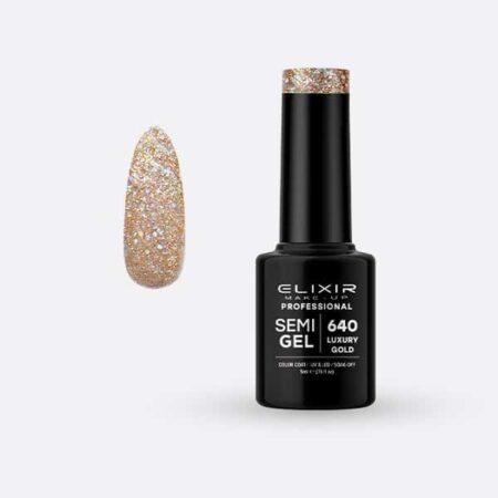 Elixir Semi Gel #640 Luxury Gold 5 ml