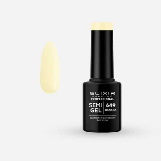 Elixir Semi Gel #649 Banana 5 ml