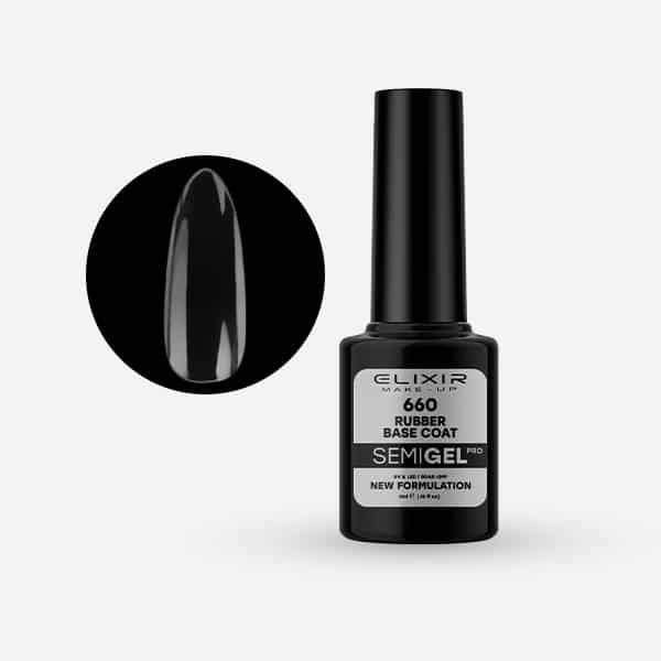 Elixir Semi Gel Rubber Base #660 Coat 5 ml