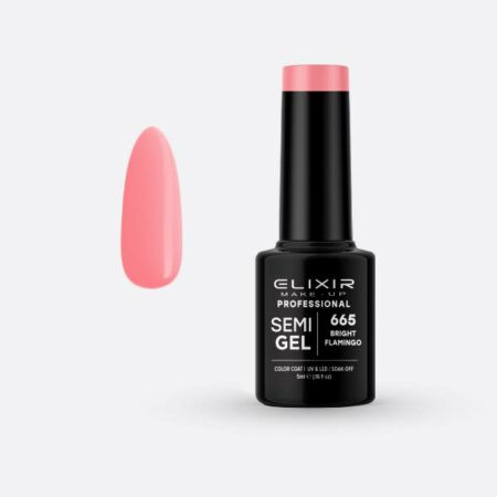 Elixir Semi Gel #665 Bright Flamingo 5 ml