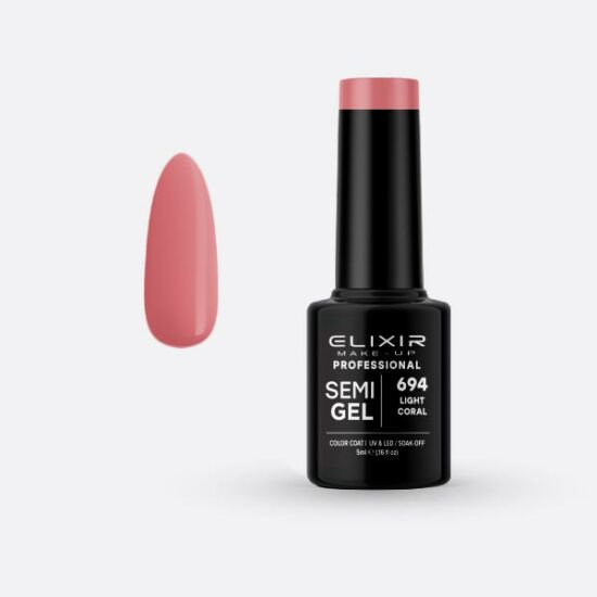 Elixir Semi Gel #694 Light Coral 5 ml