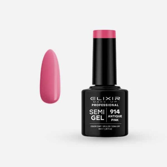 Elixir Semi Gel #914 Antique Pink 8 ml