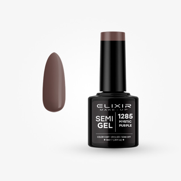 Elixir Semi Gel #1285 Mystic purple 8 ml