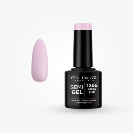 Elixir Semi Gel #1366 Fresh pink 8 ml