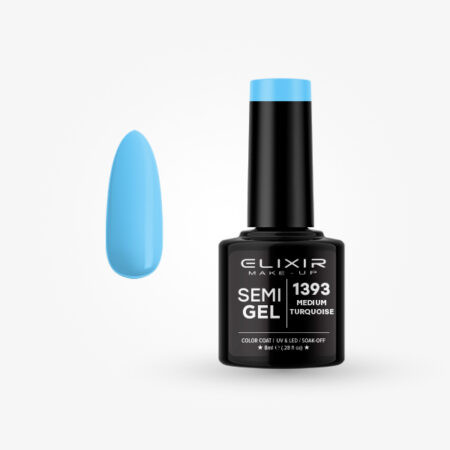 Elixir Semi Gel #1393 Medium turquoise 8 ml
