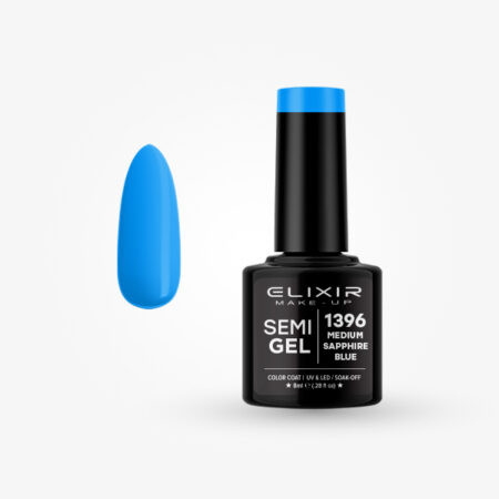 Elixir Semi Gel #1396 Medium sapphire blue 8 ml