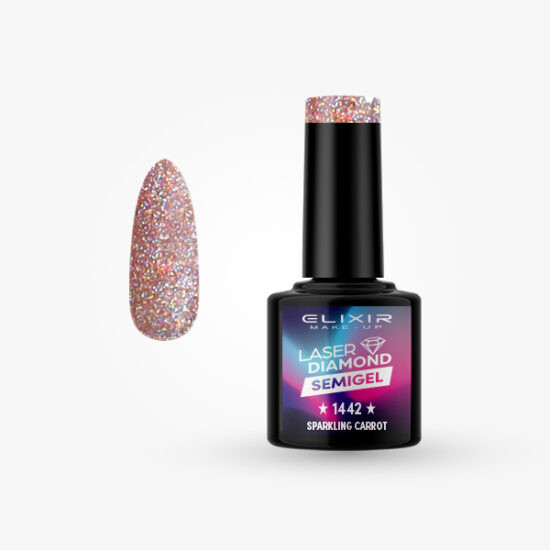 Elixir Semi Gel #1442 Sparkling carrot 8 ml