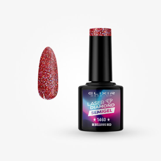 Elixir Semi Gel #1460 Rebellious red 8 ml