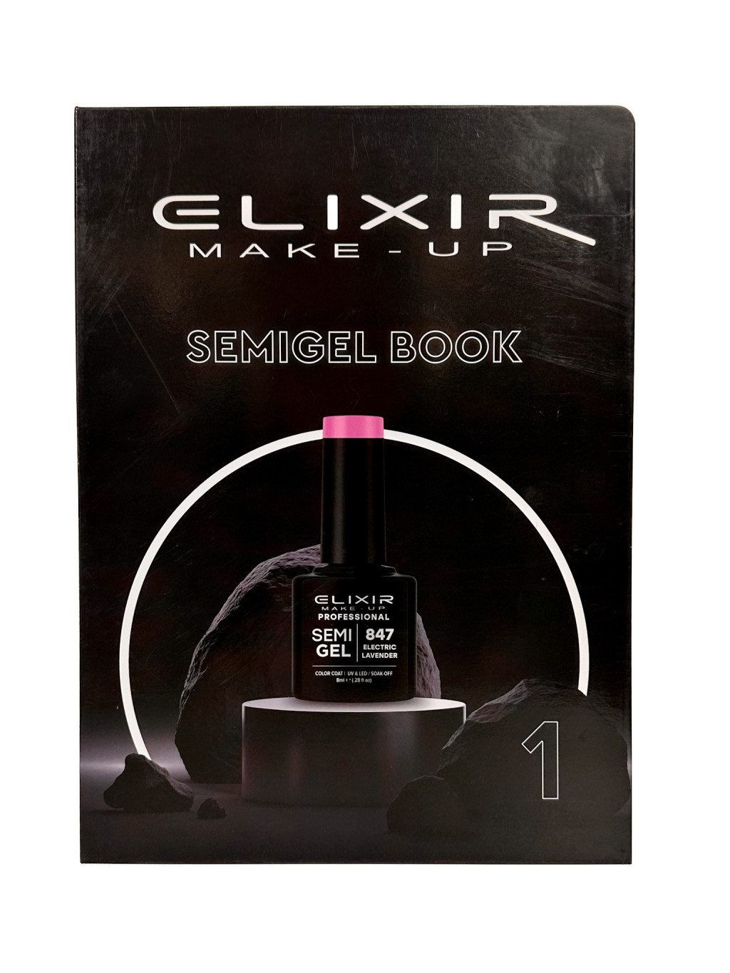 Elixir Semigel Book 8 ml színskála könyv 1.
