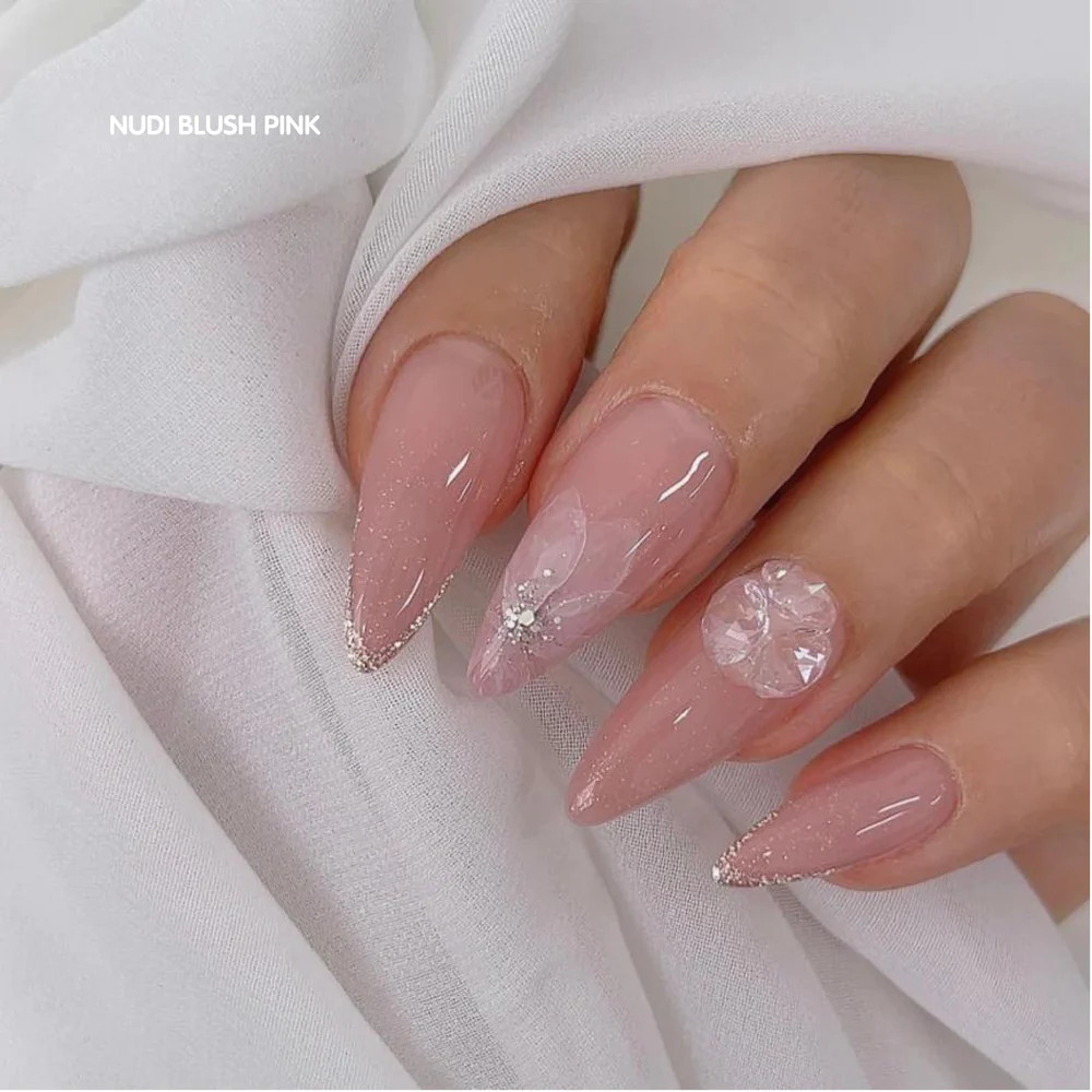 Nailbayo DOI Nudi Gel Szirupzselé Blushpink 10 ml