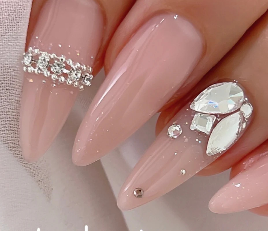 Nailbayo DOI Glitter Gel Sugar Áttetsző apró csillámos zselé 10 ml
