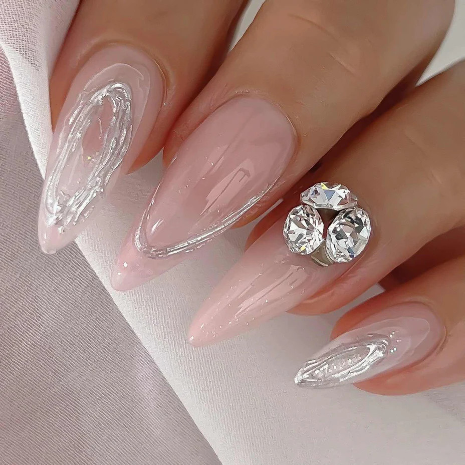 Nailbayo DOI Tong Thick gel Nuance gel körömdíszítésekhez