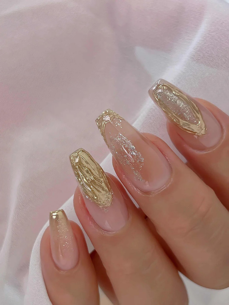 Nailbayo DOI Tong Thick gel Nuance gel körömdíszítésekhez