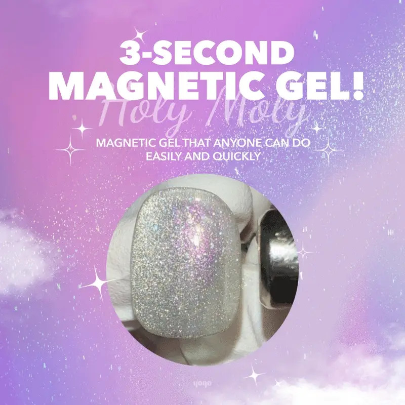 YOGO Holy Moly Pink Magnet pink mágneses géllakk
