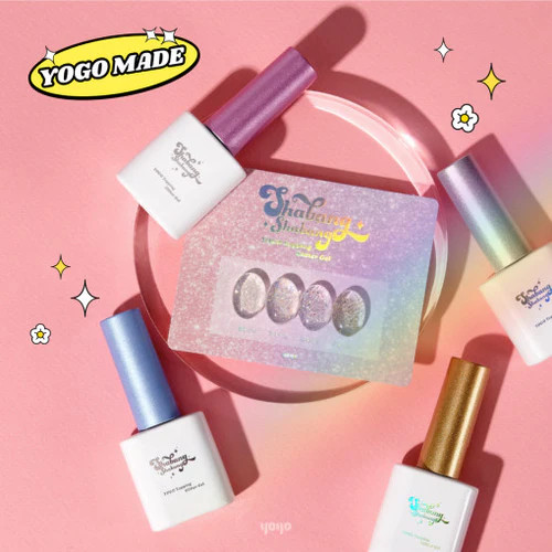 YOGO Shabang Shabang Glitter Géllakk szett 4 x 10 ml