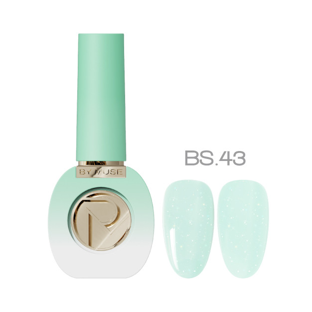 BY MUSE Smoothie 10ml BS43 Surf erest halványzöld