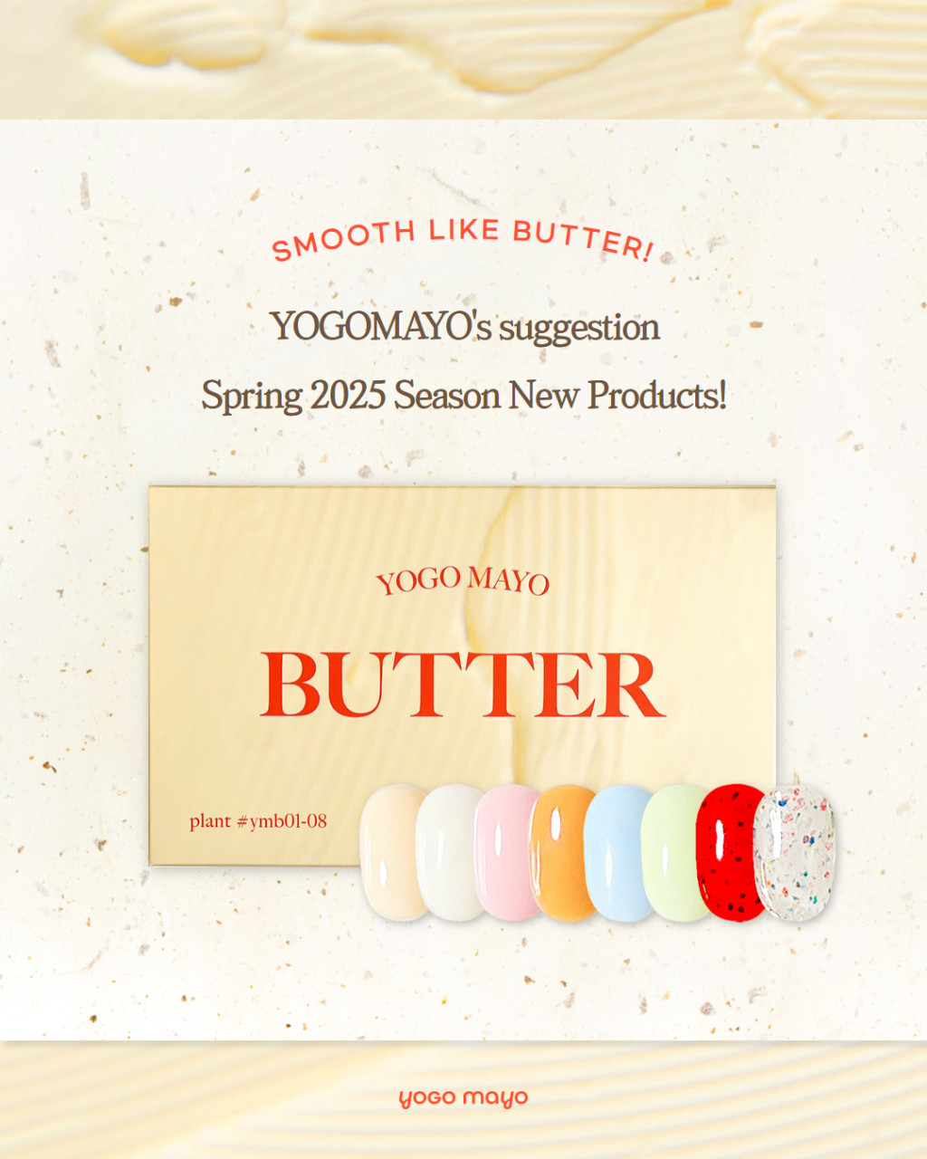 YOGO MAYO Butter Syrup 1.Real butter, krémes-arany bézs