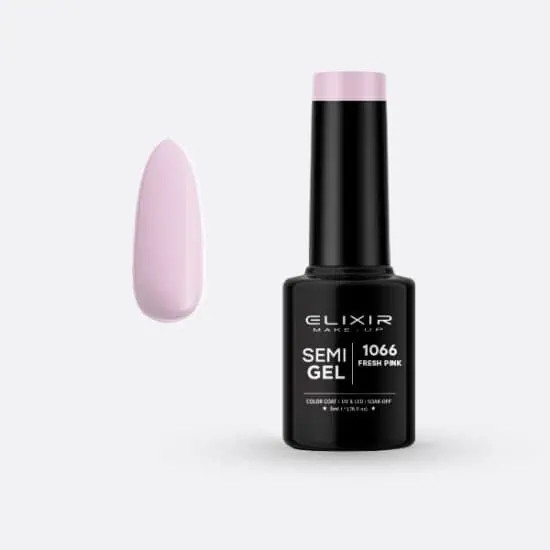 Elixir Semi Gel #1066 Fresh Pink 5 ml