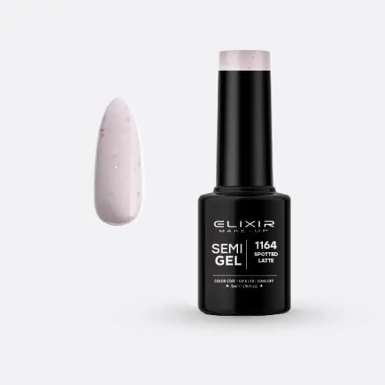 Elixir Semi Gel #1164 Spotted Latte 5 ml