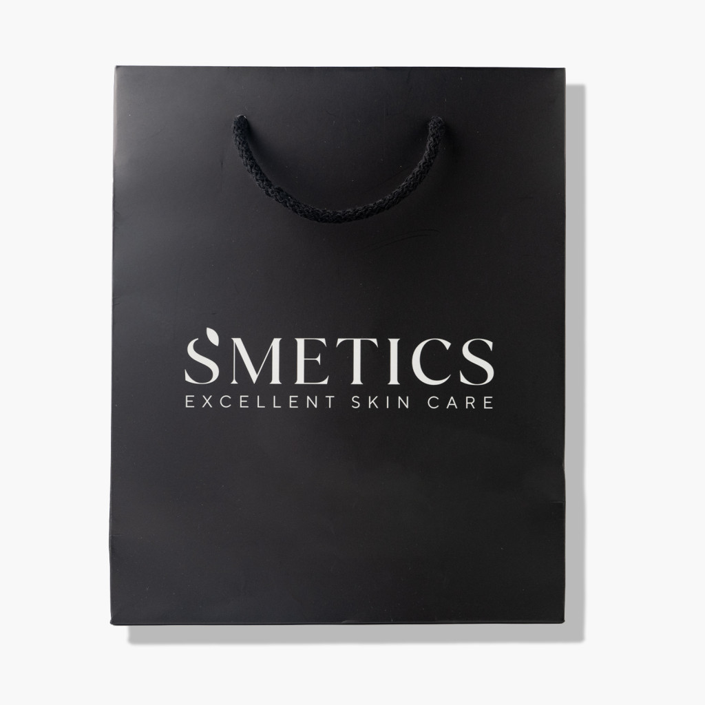S'METICS  shopping bag - fekete