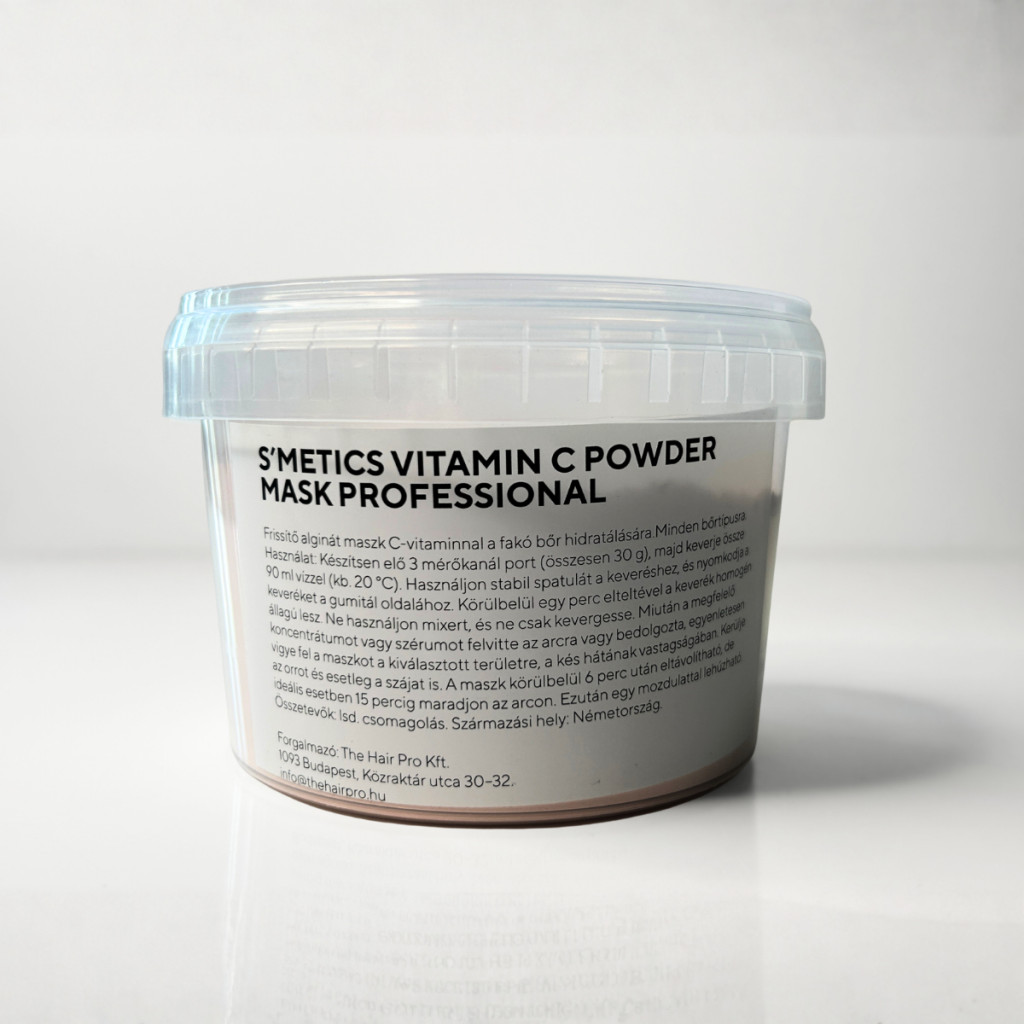 S'METICS vitamin C powder mask 200 gr PROFESSIONAL