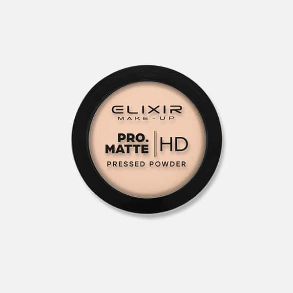 PRO PRESSED POWDER HD MATTE púder #204 - LATTE COFFEE
