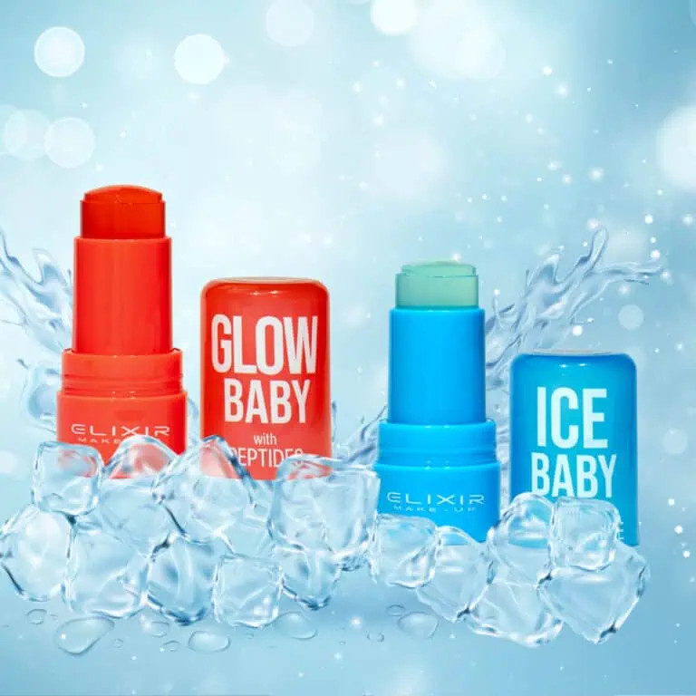 ELIXIR Cooling Water Glow Baby arcápoló stift peptidekkel #955